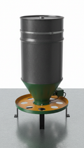 55-gallon metal barrel feeder kit