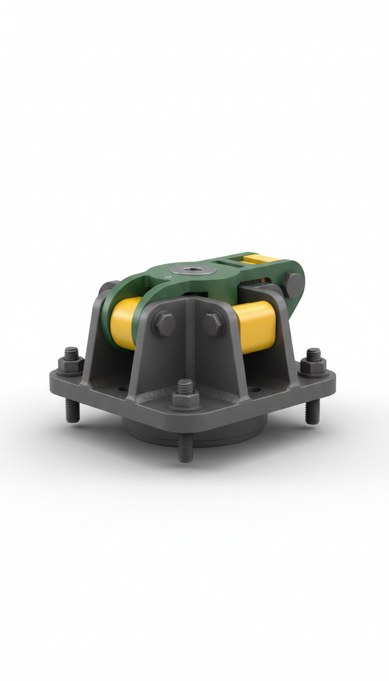 Heavy-duty powder-coated spin plate assembly